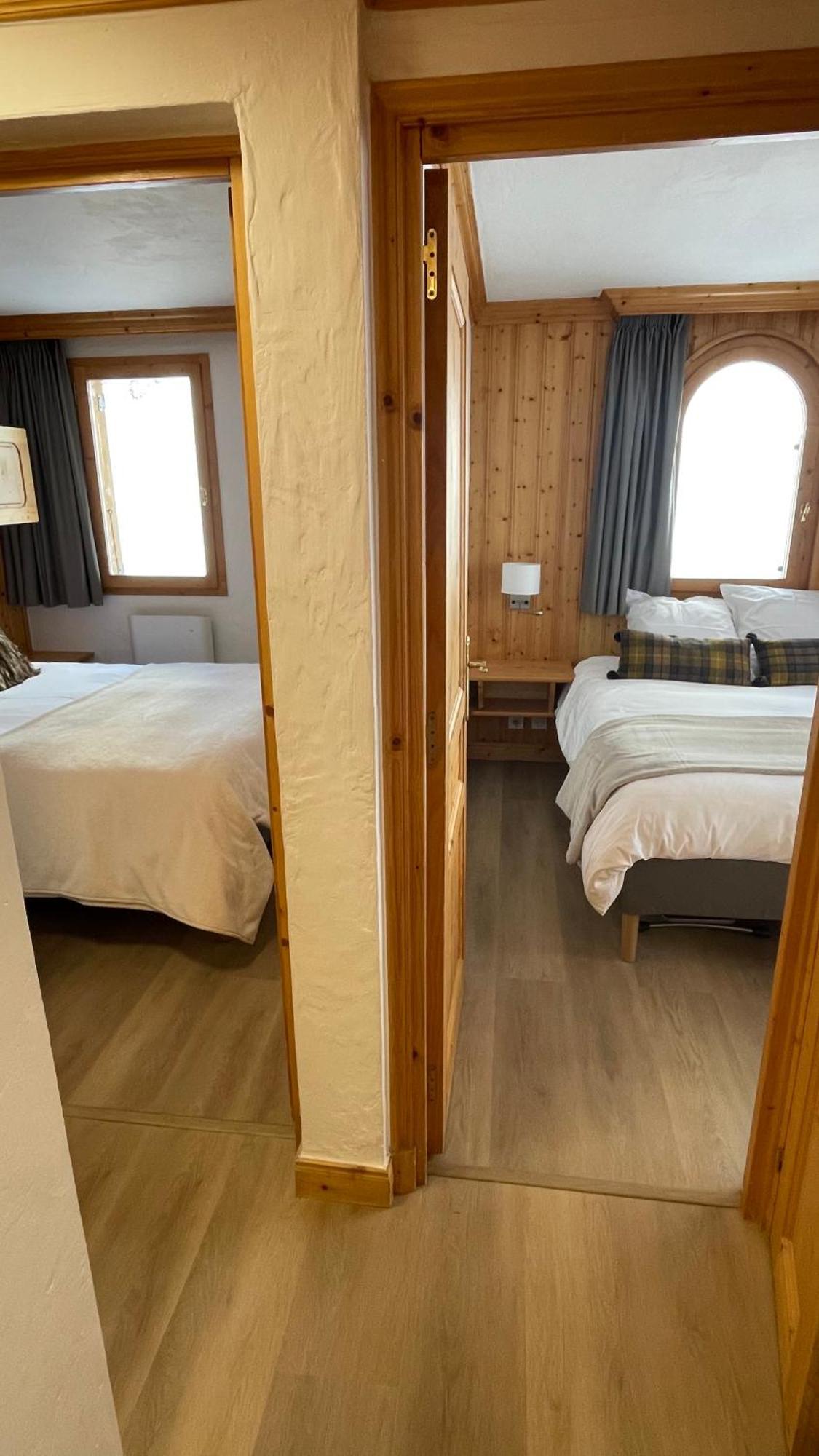 Meribel Centre La Chaudanne, Real Ski In And Out, 3 Bedrooms 2 Bathrooms Newly Renovated, Chalet L'Eperviere المظهر الخارجي الصورة