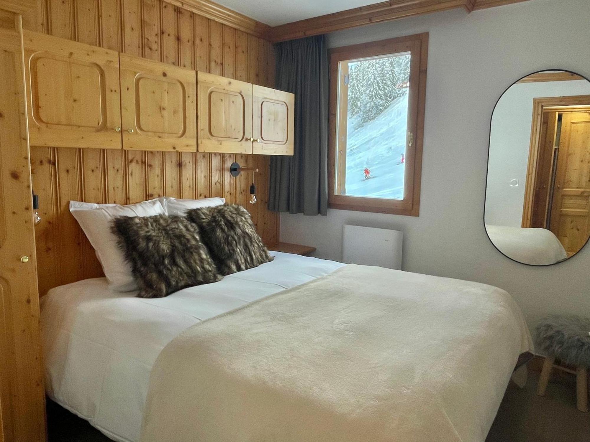 Meribel Centre La Chaudanne, Real Ski In And Out, 3 Bedrooms 2 Bathrooms Newly Renovated, Chalet L'Eperviere المظهر الخارجي الصورة